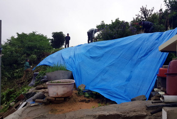 토사유출 방지작업