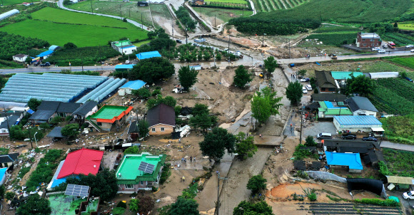 폭우가 남긴 상처