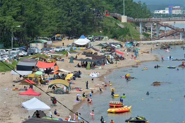 펄펄 끓는 동해안