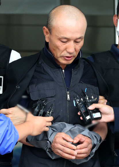 옛 연인 살해한 중국 교포 유동수 검찰 송치