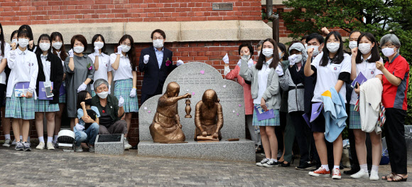 배화여고 항일독립운동여성상 제막