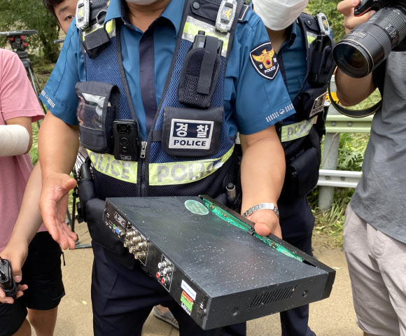 의암호 실종 경찰정서 발견된 장비