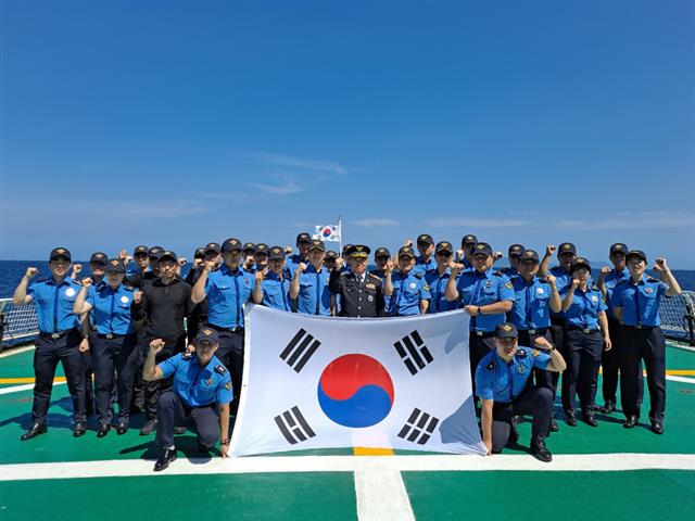 ‘해양영토수호 맡겨만 주세요’