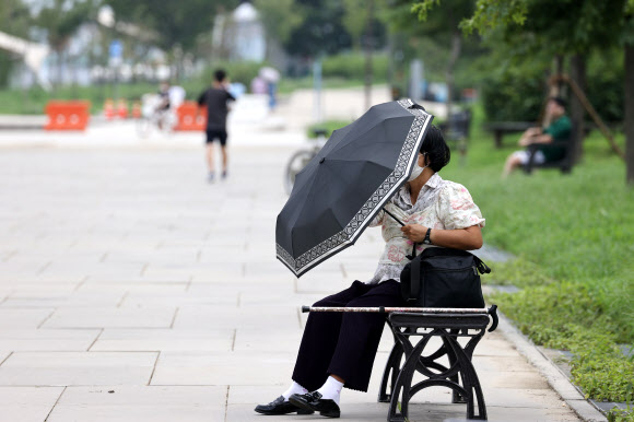 이젠 우산 대신 양산