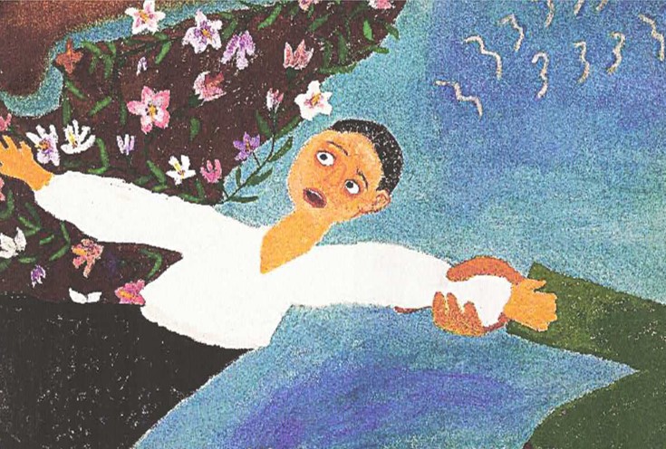 김순덕 할머니가 나눔의 집에서 그린 작품. 신간 ‘위안부: 미국에서 정의와 여성 권리를 위한 운동’에 사료로 기록됐다. 정대위 제공