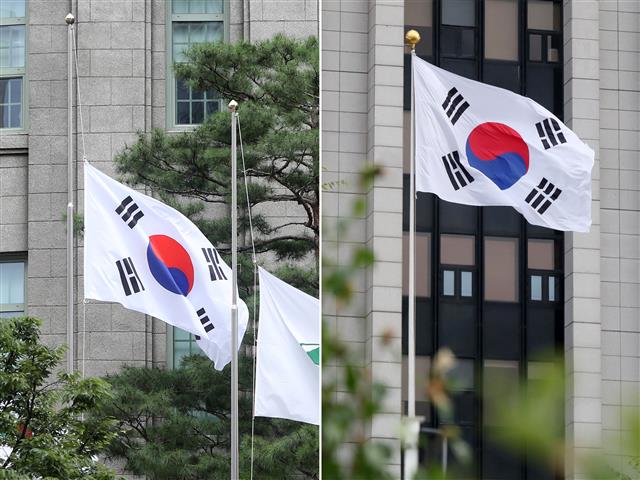 경술국치 110주년, 정부·지자체 따로 노는 조기 게양