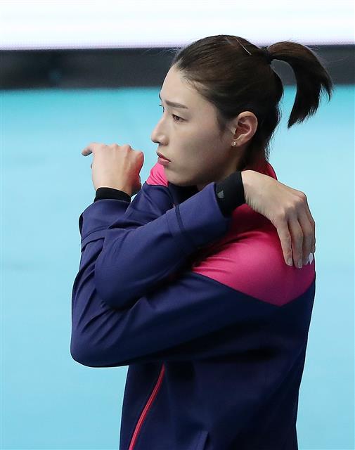 김연경 ‘진지한 눈빛’