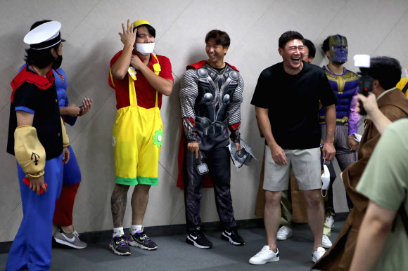 이소룡?타노스로 변신한 KIA 선수들