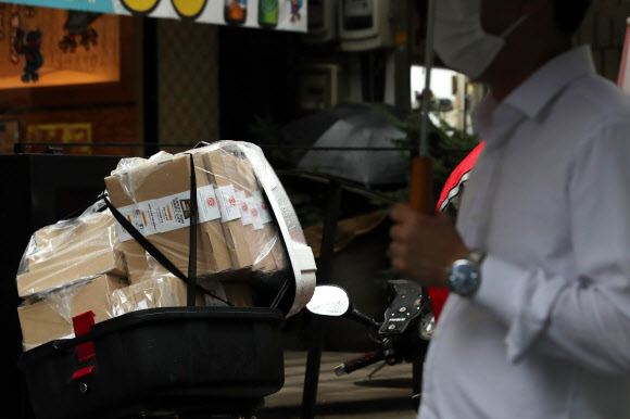 밀려든 도시락 주문