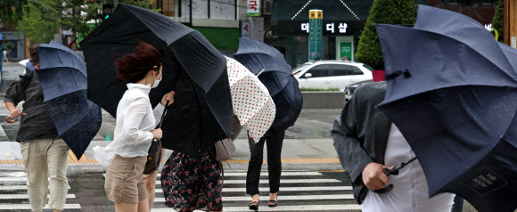 강풍, 가혹한 출근길