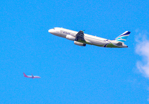 태풍이 지나간 뒤 찾아온 푸른하늘