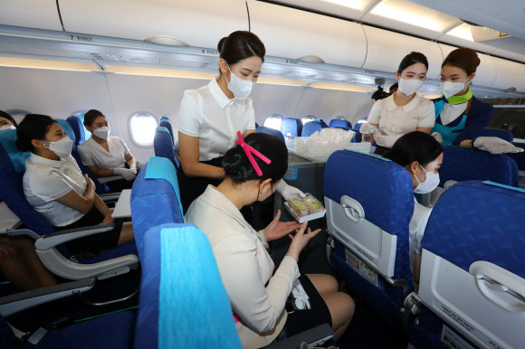 도착지없는 비행에서 항공 실습