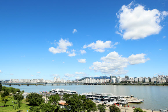 맑은 서울 하늘