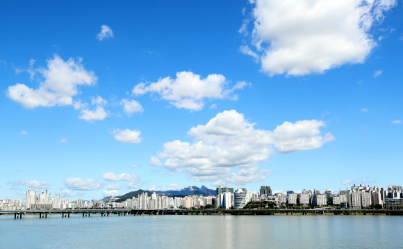 청명한 가을하늘