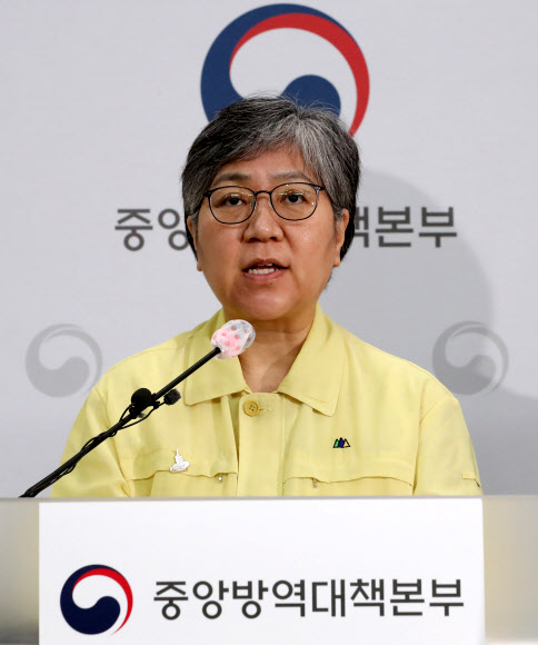 코로나19 브리핑하는 정은경 질병관리청장 연합뉴스