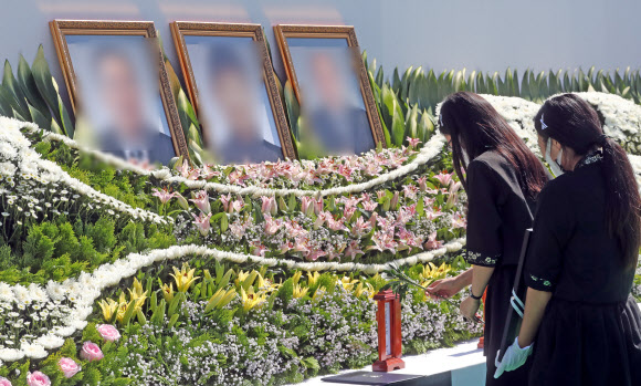 보고싶은 아버지에 헌화