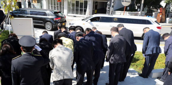 의암호 사고 기간제근로자 배웅