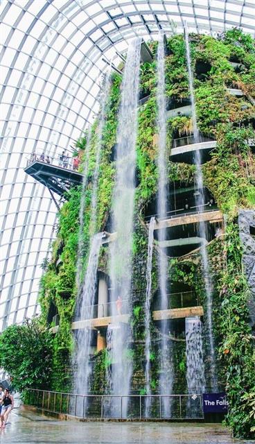 오산자연생태체험관 내부에 들어설 폭포.<br>오산시 제공