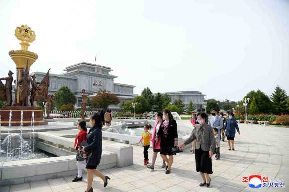 북한 노동당 창건 75주년 행사