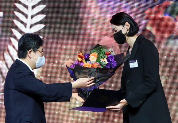 김연경, 대한민국 체육상 경기상 수상