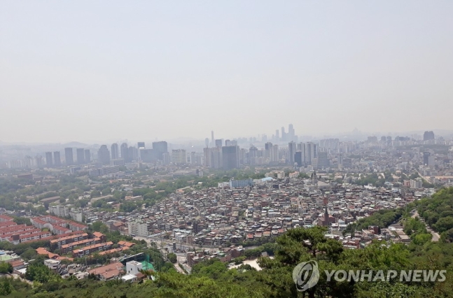 용산구 후암동 해방촌 전경/연합