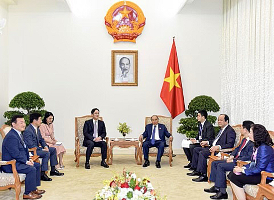 베트남 총리 만난 이재용 삼성전자 부회장