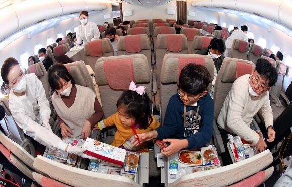 아시아나항공 ‘A380 한반도 일주 비행’