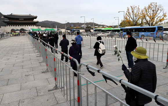 박정희 전 대통령 서거 41주기 추도 분향소