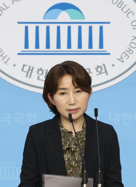 국민의당 안혜진 대변인. 뉴스1