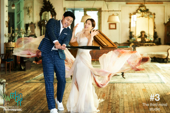 양준혁 커플 웨딩화보 공개