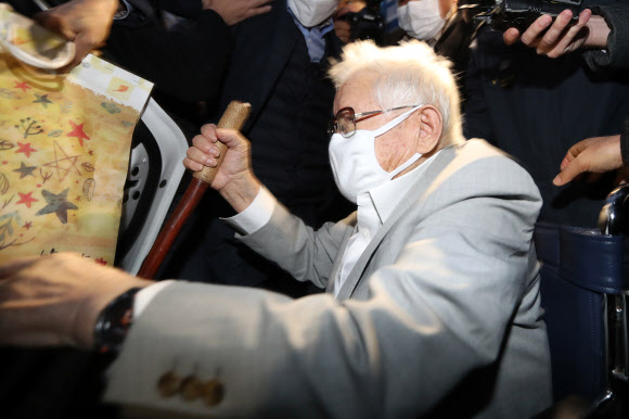 신천지 이만희 총회장 보석 석방