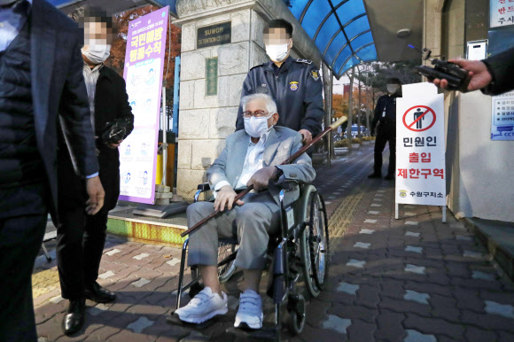 신천지 이만희 총회장 보석 석방