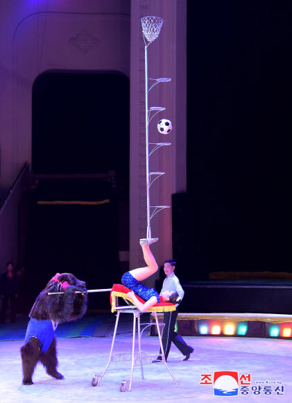 16일 북한에서 어머니날을 맞아 수도 극장들에서 주요 예술단체들의 공연이 진행됐다고 조선중앙통신이 17일 보도했다. 2020.11.17 평양 조선중앙통신=연합뉴스