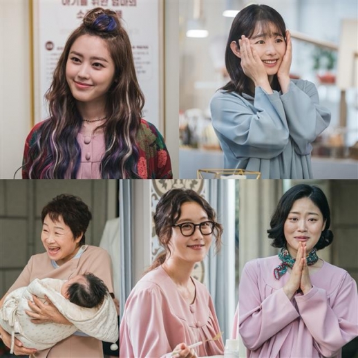 tvN ‘산후조리원’은 다양한 산모들이 마주하는 고충을 코믹하면서도 현실적으로 그리며 모성 신화에 대해 질문을 던진다. <br>tvN 제공