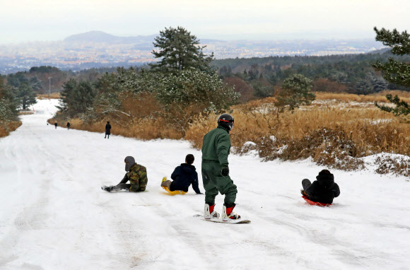 “앗, 제주도에 스키장이?”