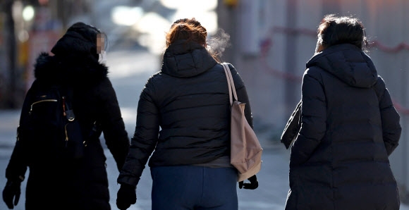 너무 추운 날씨