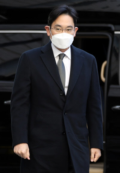 이재용 부회장, 파기환송심 출석