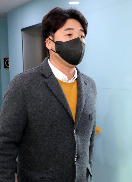 KBO 상벌위원회 참석하는 이택근