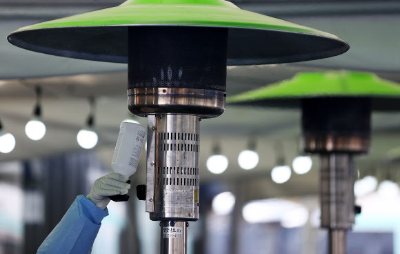 얼어버린 소독제