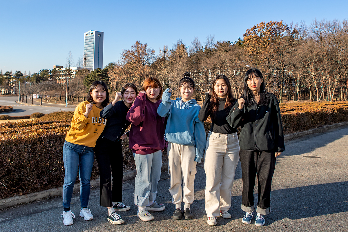 ‘제10기 캠퍼스 에코리더’ 최우수상을 수상한 영남대 환경공학과 학생들