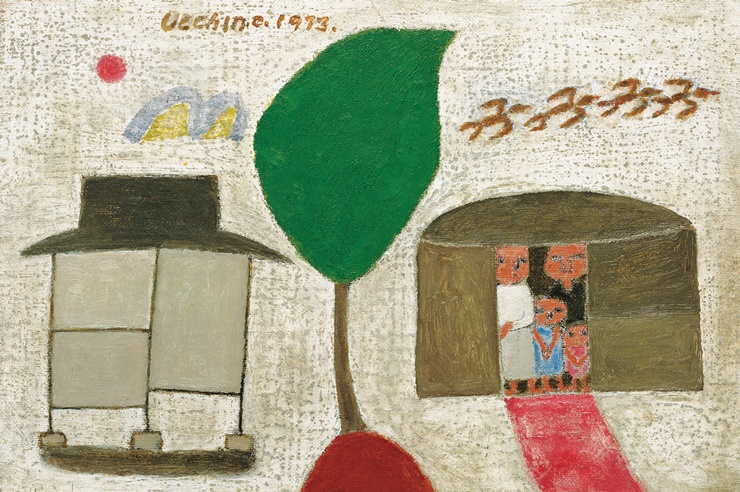 장욱진 ‘가족’(1973) 현대화랑 제공