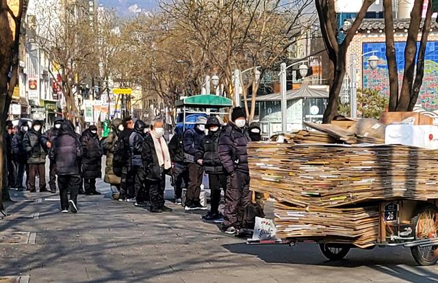 겨울 한 끼…더 애절히 이어지는 긴 ‘나눔’