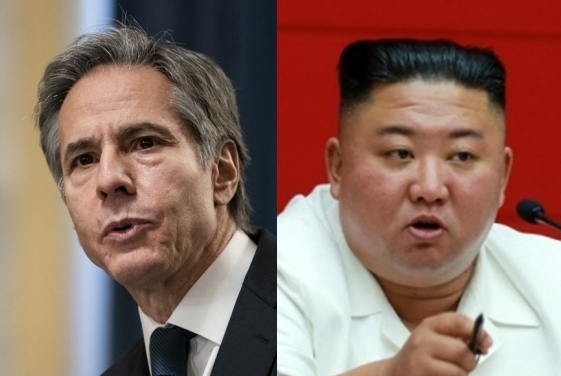 토니 블링컨 미 국무장관 vs 김정은 북한 국무위원장