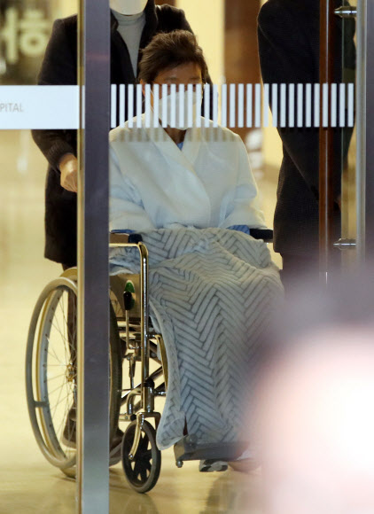 다시 구치소로 향하는 박근혜 전 대통령