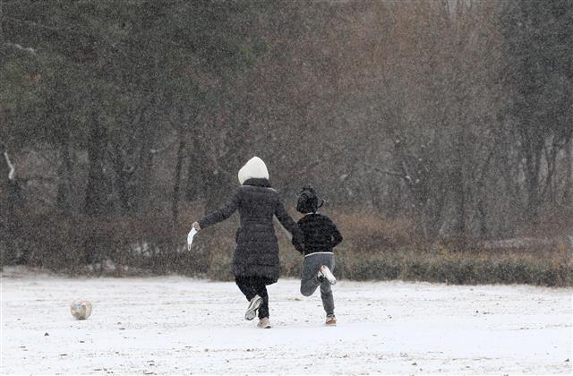 ‘눈 속의 그라운드’