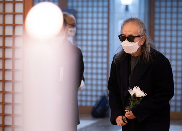 전인권, 고 백기완 선생 조문