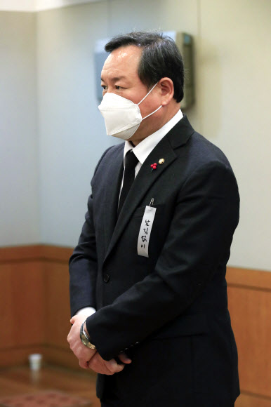 고 백기완 선생 빈소 찾은 이형석 의원