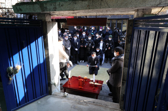 고 백기완 선생 노제