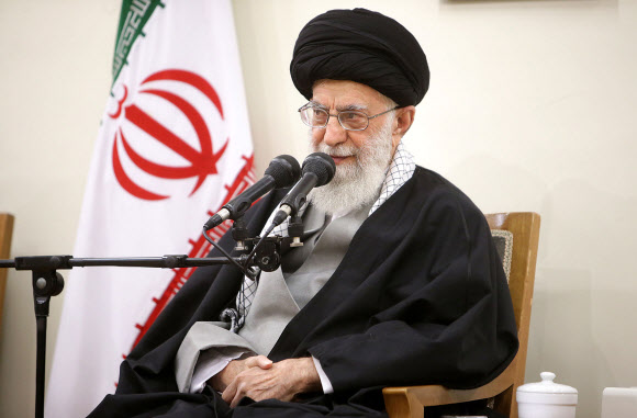 이란 최고지도자 아야톨라 알리 하메네이. EPA 연합뉴스