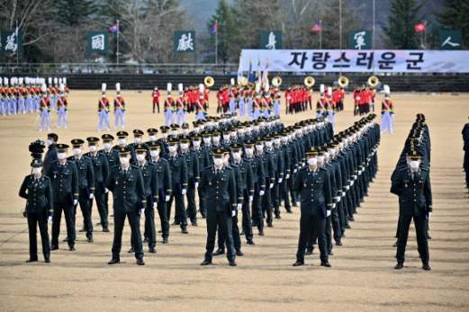 56기 졸업 및 임관식 개최한 육군3사관학교